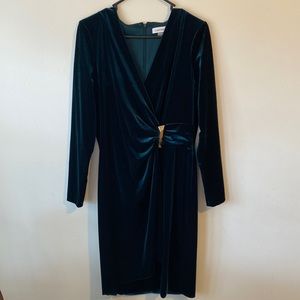 Velvet Calvin Klein dress